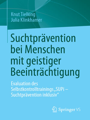 cover image of Suchtprävention bei Menschen mit geistiger Beeinträchtigung